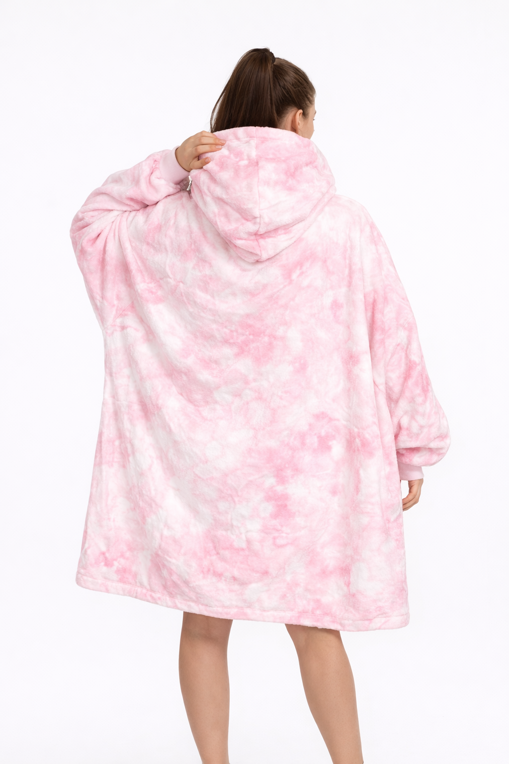 Nezuko Kamado Demon Slayer Wearable Blanket Hoodie for Kids & Adults | OLM Toys
